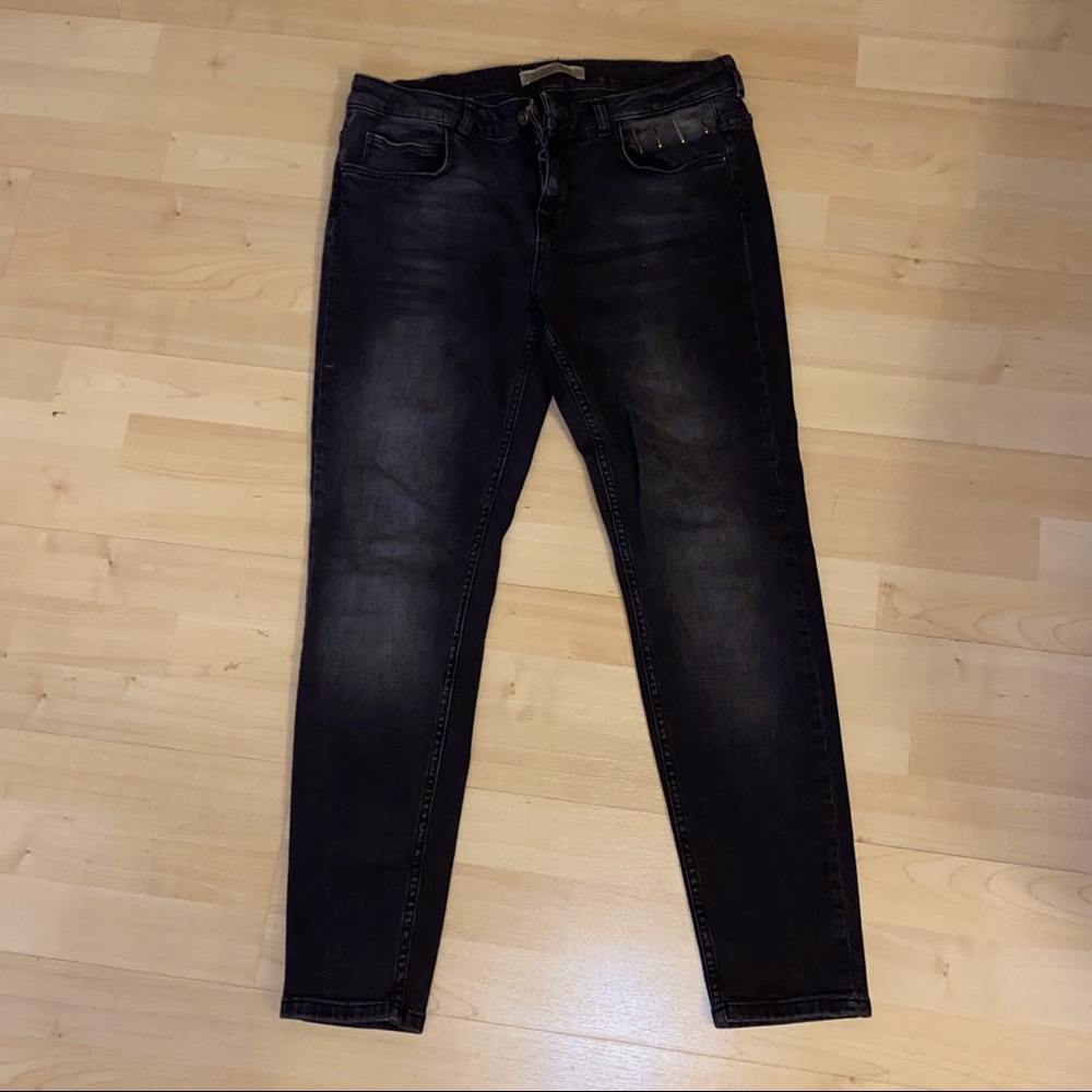 Zara - Faded Black Jeans size 08